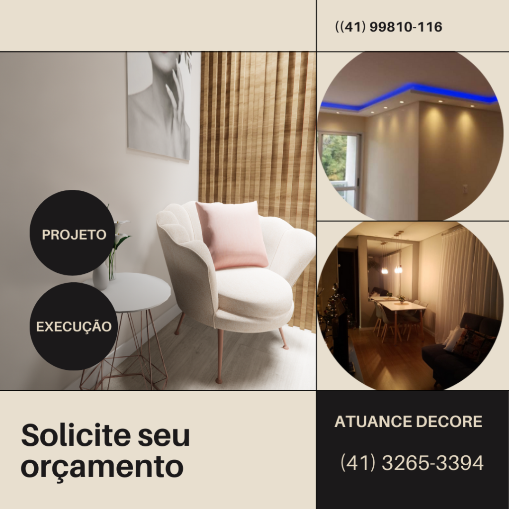A reforma de apartamento no bairro Cidade Industrial valoriza seu imóvel com estilo e funcionalidade. Fale com a Atuance Decore e transforme seu espaço!